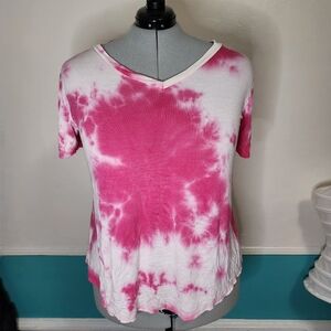 Short Sleeved Tie-Dye Tee